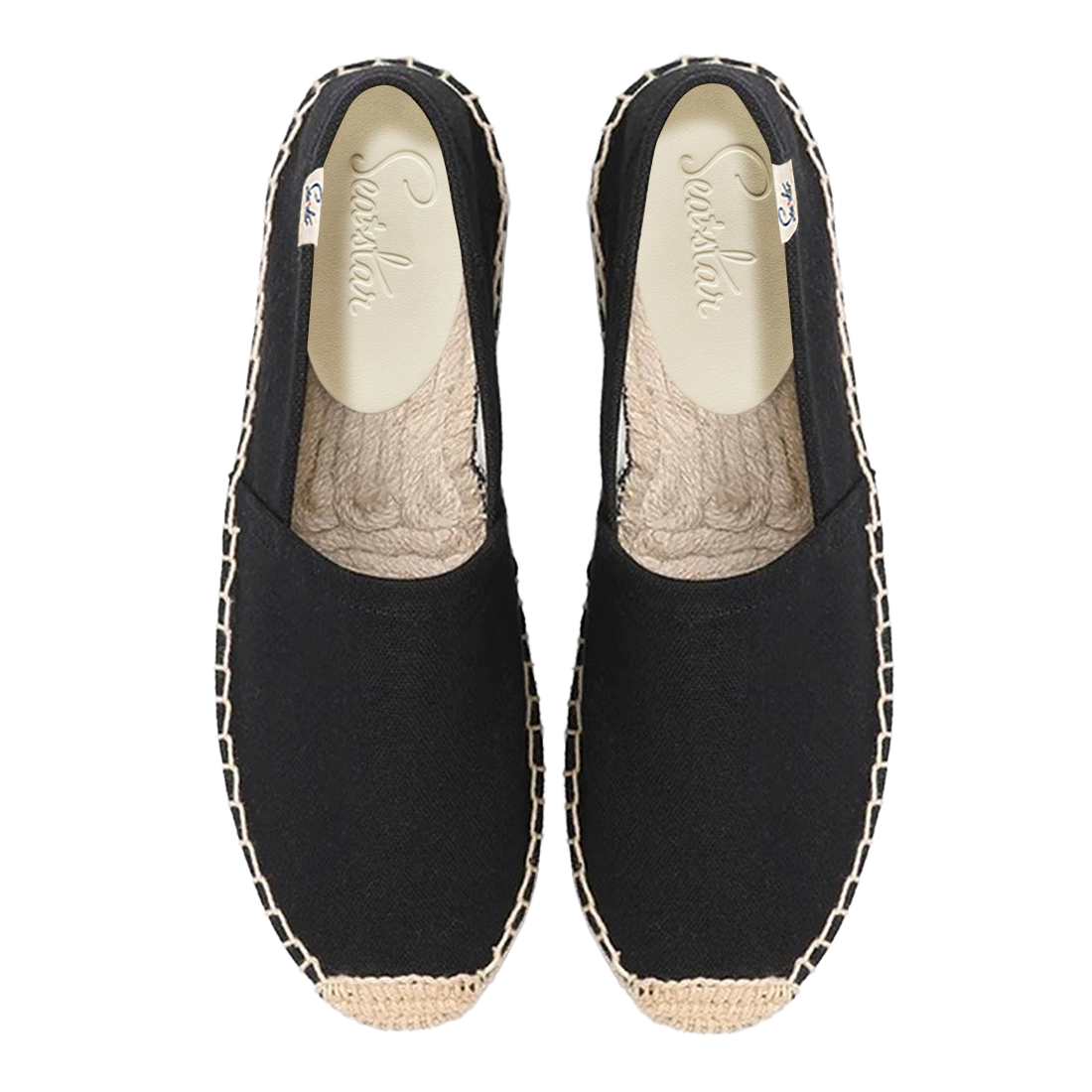 Bayside Classic Espadrille Black – Sea Star Beachwear display picture 2