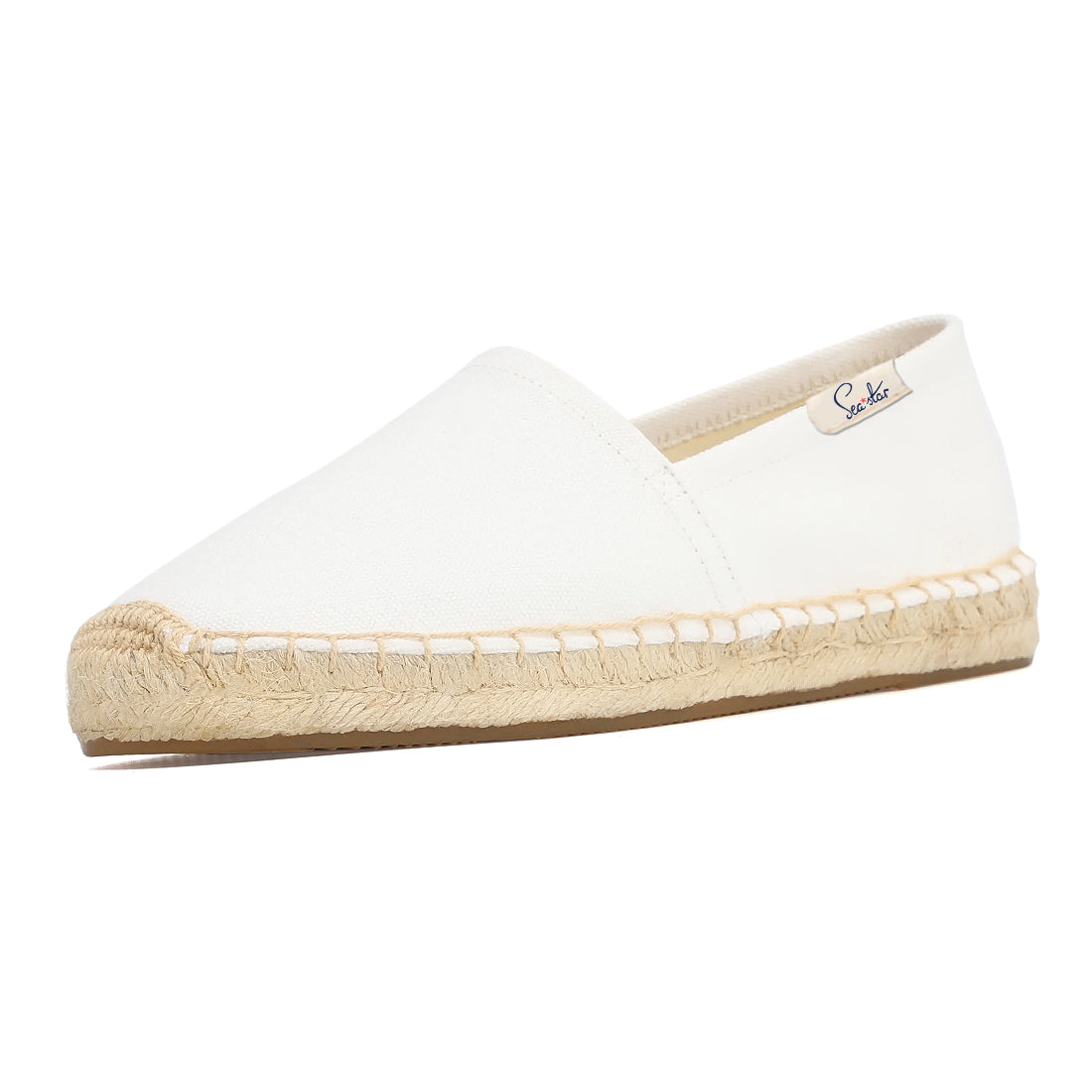 Bayside Classic Espadrille White – Sea Star Beachwear display picture 1