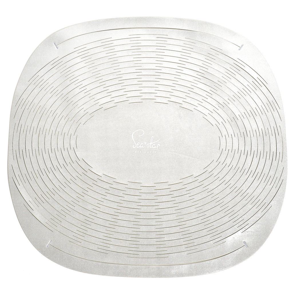 WHITE GOLD/PLATINUM - FISHERMANS TOTE Sea Star Beachwear