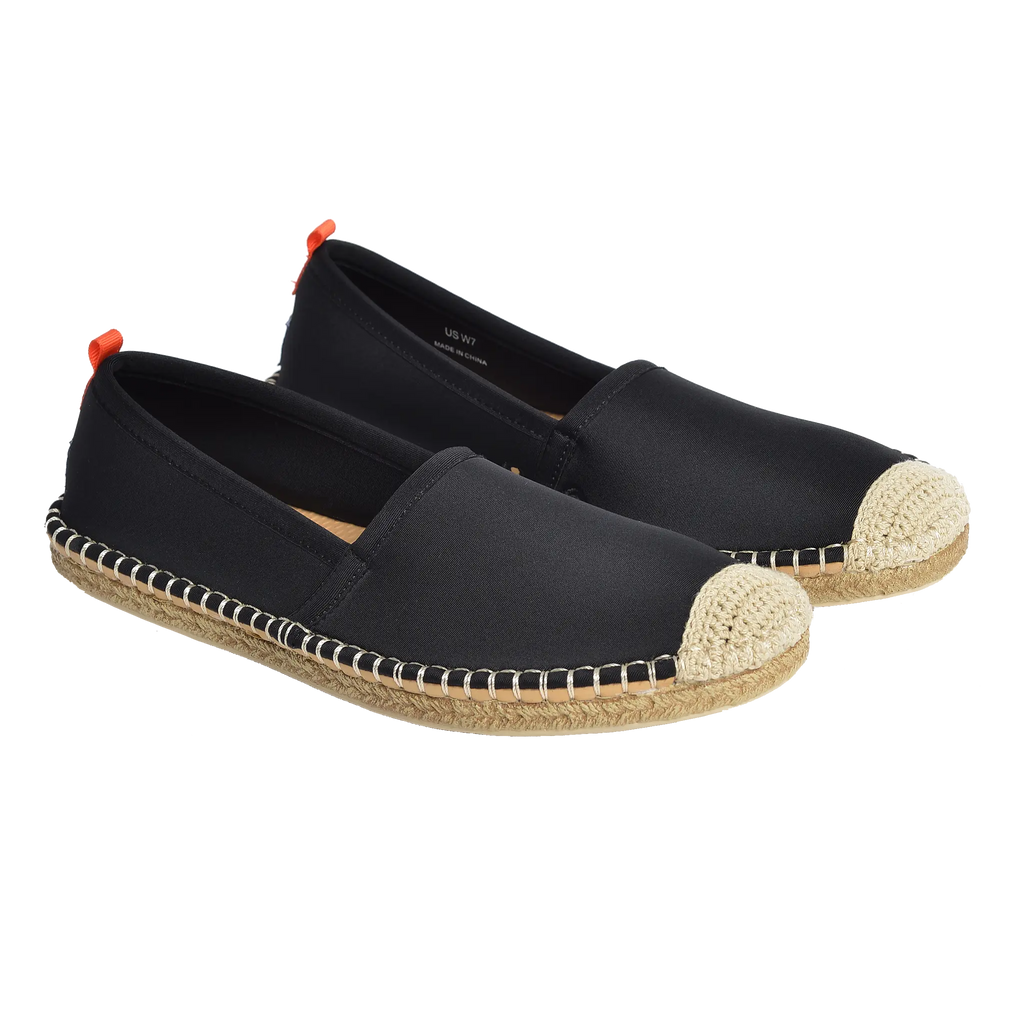 BLACK - WOMENS BEACHCOMBER ESPADRILLE Sea Star Beachwear