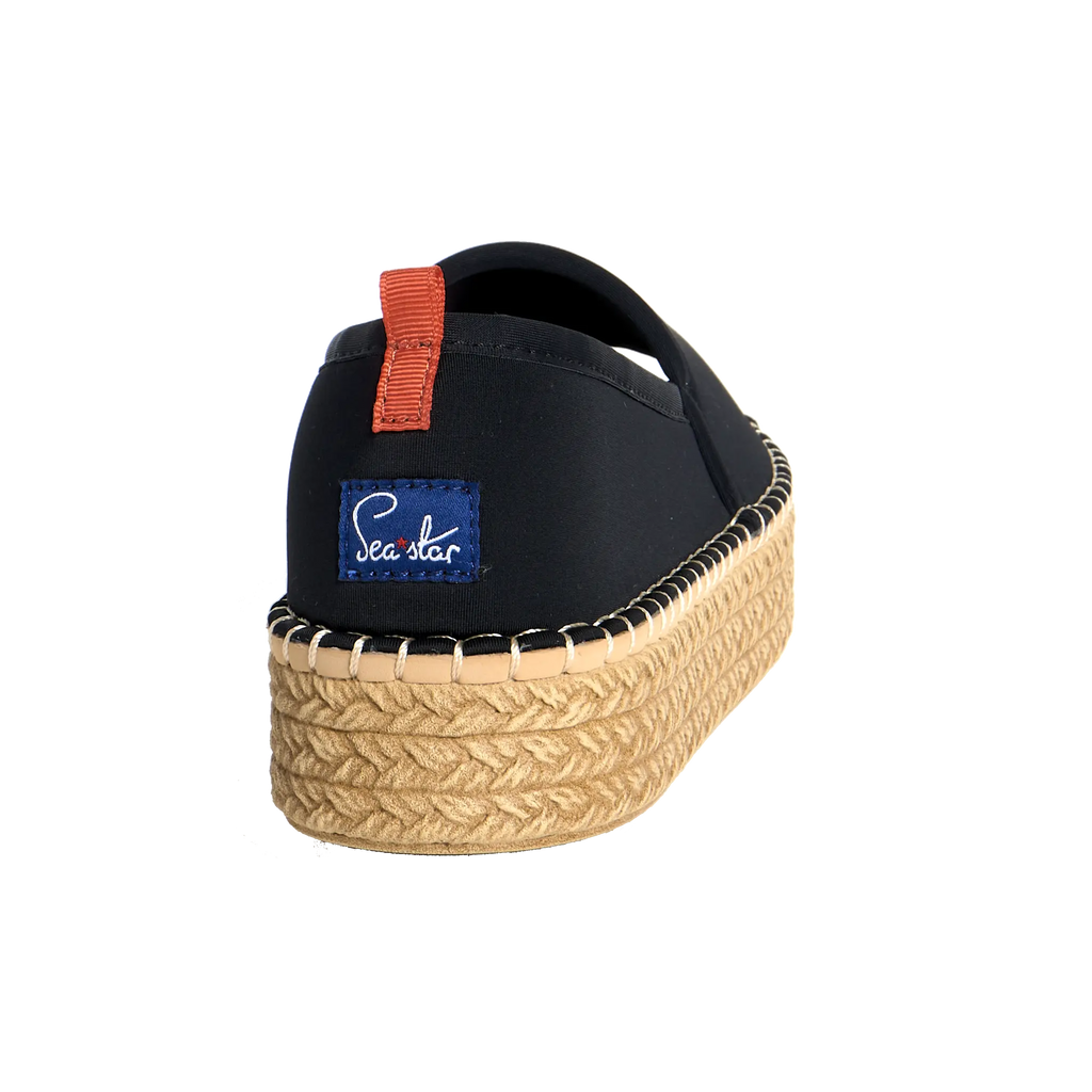 BLACK - WOMENS COASTAL PLATFORM Sea Star Beachwear