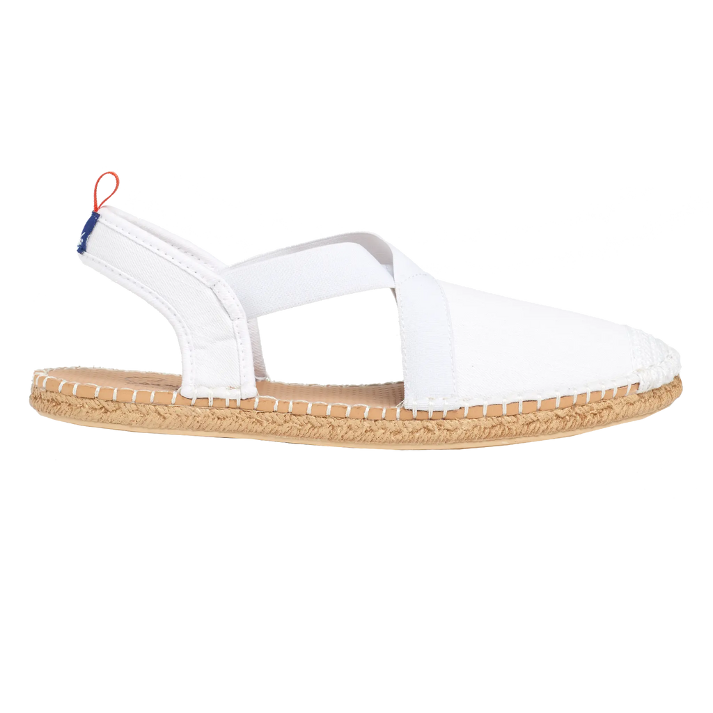 WHITE DENIM - WOMENS SEAFARER SLINGBACK Sea Star Beachwear